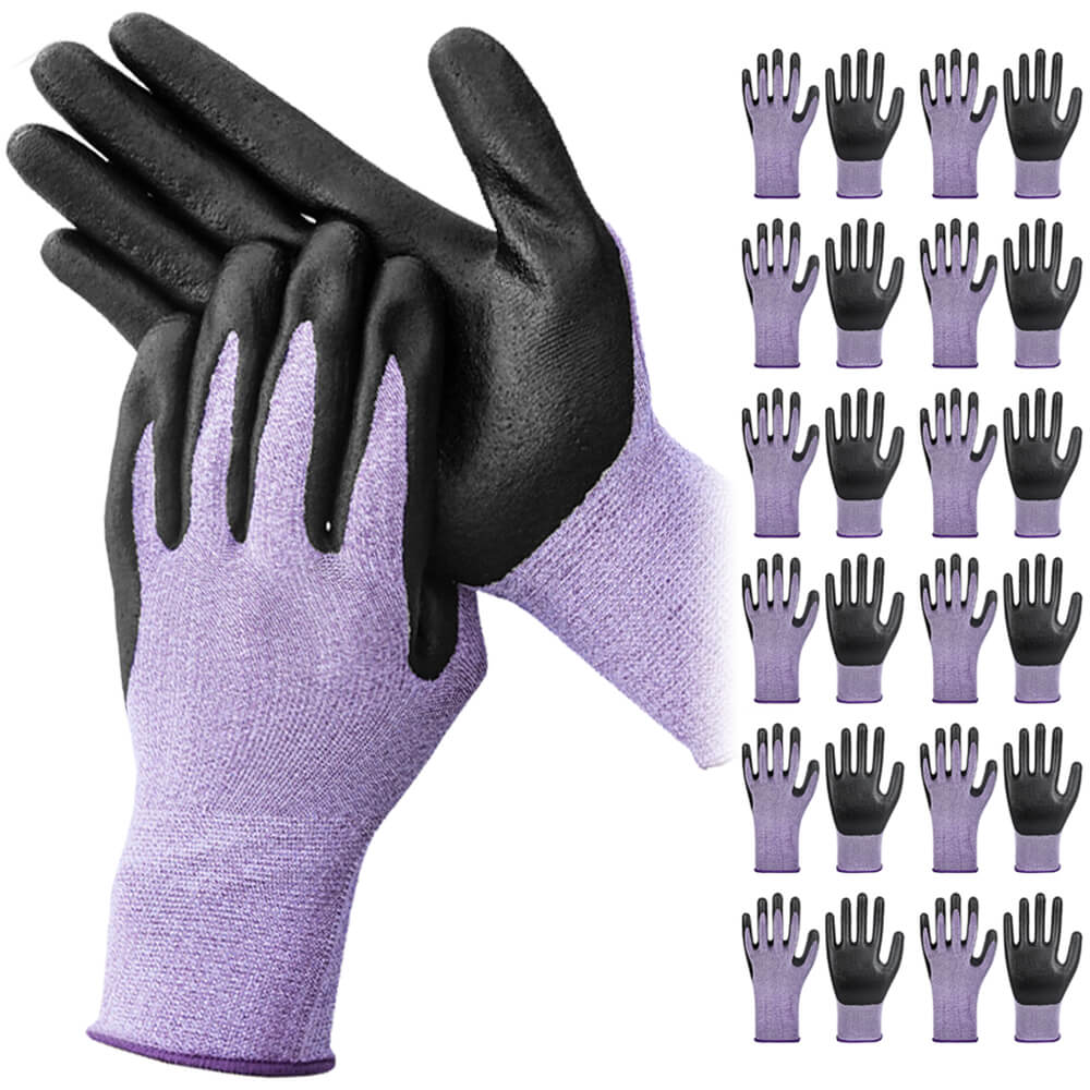 Versus Plus Micro-foam Nitrile Coated Glove, Touchscreen Compatible, Cut  Level A9, 12/Pairs